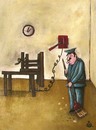 Cartoon: electric chear (small) by drljevicdarko tagged finish,job