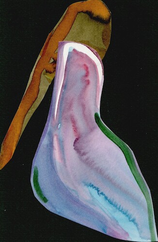 Cartoon: Aqua collage 1 (medium) by Kestutis tagged collage,dada,kestutis,lithuania,postcard,spontaneously,art,kunst