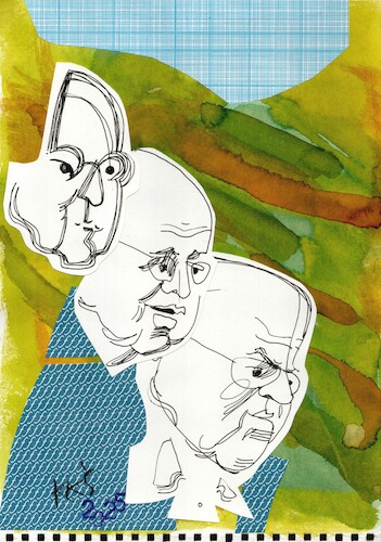 Cartoon: Arturas Orlauskas (medium) by Kestutis tagged actor,politician,portrait,youtube,kestutis,lithuania