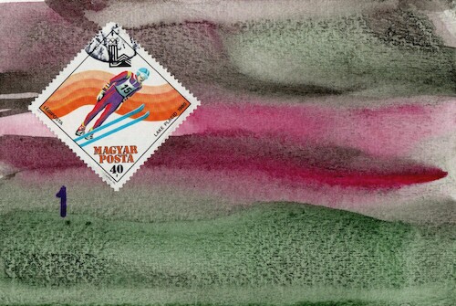 Cartoon: Black humor. Hunting (medium) by Kestutis tagged black,humor,hunting,comics,postage,stamp,kestutis,lithuania,briefmarke