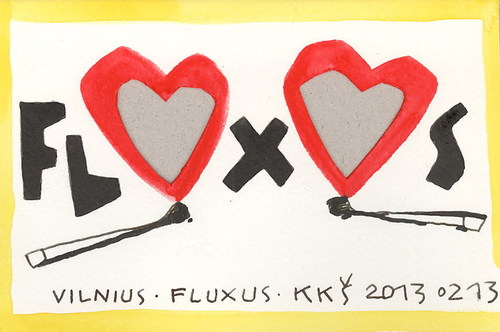 Cartoon: FLUXUS POSTCARD - DOMINO (medium) by Kestutis tagged domino,woman,man,postcard,fire,heart,vilnius,lithuania,kestutis,fluxus,lowe,valentines,valentine,mask,carnival