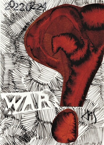 Cartoon: Karas. Whats next? (medium) by Kestutis tagged collage,dada,war,ukraine,russia,russland,krieg,art,kunst,kestutis,lithuania
