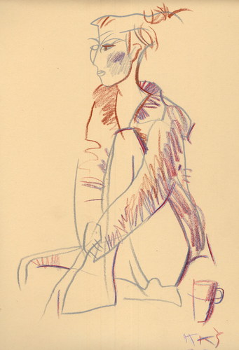 Cartoon: Sketch. Modell (medium) by Kestutis tagged sketch,modell,art,kestutis,lithuania