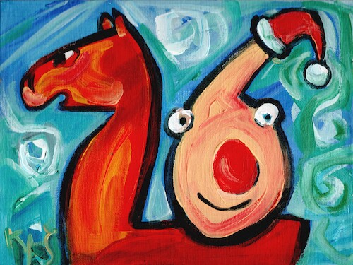 Cartoon: The New Year is coming (medium) by Kestutis tagged new,year,horse,2026,kestutis,lithuania