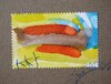 Cartoon: Abstraction (small) by Kestutis tagged watercolor,postage,stamps,dada,postcard,mail,art,kunst,kestutis,lithuania