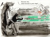 Cartoon: Acquaintance during an evening (small) by Kestutis tagged evening,kestutis,lithuania,sherlock,holmes,walk,dog