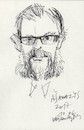 Cartoon: Antanas Sakalys (small) by Kestutis tagged sketch,kestutis,lithuania