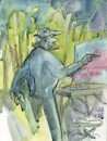 Cartoon: Artistes en plein air (small) by Kestutis tagged sketch,pleinair,summer,painter,art,kunst,kestutis,lithuania