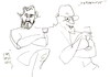 Cartoon: Artists party (small) by Kestutis tagged sketch,art,party,kestutis,lithuania