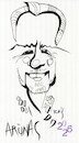 Cartoon: Arunas Beksta (small) by Kestutis tagged sketch,caricature,kestutis,lithuania,painter