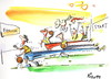 Cartoon: BASKETBALL TRAINING (small) by Kestutis tagged basketball,training,sports,start,finish,happening