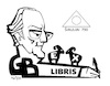 Cartoon: Bookplate for a print artist (small) by Kestutis tagged bookplate,print,artist,book,art,kunst,kestutis,lithuania,exlibris
