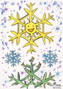 Cartoon: Christmas morning sun (small) by Kestutis tagged weihnachten,christmas,smile,sun,snowflake,bird,nature,winter,kestutis