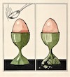 Cartoon: Coincidence (small) by Kestutis tagged coincidence,easter,egg,ostern,ei,kestutis,lithuania