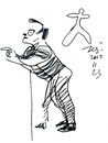 Cartoon: DEBATE (small) by Kestutis tagged debate political students sketch kestutis lithuania