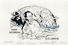 Cartoon: Exlibris for Tadas Daugirdas (small) by Kestutis tagged exlibris,artist,painter,art,kunst,kestutis,lithuania