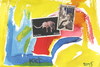 Cartoon: Fauves (small) by Kestutis tagged dada postcard kestutis lithuania fauvism aesthetics color fauves communication art kunst matisse paris france