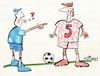 Cartoon: I liked it (small) by Kestutis tagged liked fans kestutis lithuania europameisterschaft spiel ball sport euro uefa football soccer referee