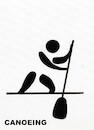 Cartoon: Interpretation of signs. Canoein (small) by Kestutis tagged iinterpretation,paris,2024,kestutis,lithuania,olympic,games,signs,water,sports