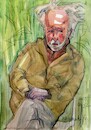 Cartoon: Painter Ceslovas Polonskis (small) by Kestutis tagged painter,portrait,kestutis,lithuania,art,kunst