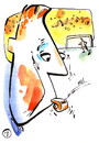 Cartoon: REFEREE WHISTLE (small) by Kestutis tagged referee whistle football soccer fußball sport kestutis siaulytis lithuania adventure