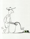 Cartoon: Silent lawnmower (small) by Kestutis tagged silent,kestutis,lithuania