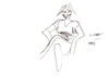 Cartoon: Sketch is observation 2 (small) by Kestutis tagged sketch observation model artist kestutis lithuania