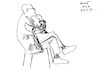 Cartoon: Sketches of one meeting (small) by Kestutis tagged sketch,meeting,kestutis,lithuania