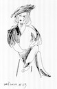 Cartoon: Stage image (small) by Kestutis tagged sketch,scene,actress,kestutis,lithuania,art,kunst