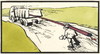 Cartoon: SUCH JOB (small) by Kestutis tagged job work kestutis siaulytis lithuania sluota weg road path way truck
