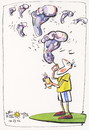 Cartoon: SUMMER OLYMPICS. FOOTBALL (small) by Kestutis tagged summer,olympics,football,fussball,london,2012,sport,soccer,fußball