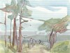 Cartoon: Watercolor plein air 3 (small) by Kestutis tagged sea,watercolor,pleinair,kestutis,lithuania
