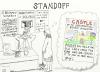 Cartoon: Standoff (small) by mestizalandlady tagged housepricecrash,housingcrash,property,househunting,estateagents,housing,housingmarket,propertyboom