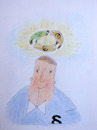 Cartoon: saint (small) by Zoran tagged money,power,influence