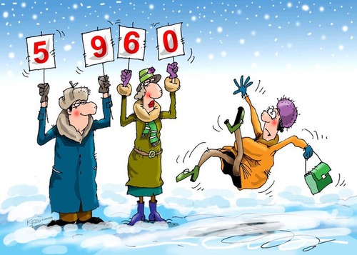 Cartoon: assessment (medium) by krutikof tagged skates,ice,slippery,skating,the,jur,evaluation,winter