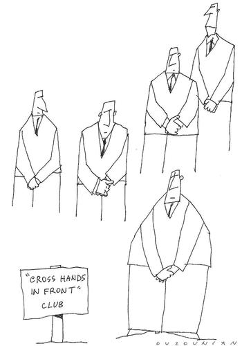 Cartoon: secret clubs and stuff (medium) by ouzounian tagged men,societies,clubs