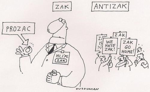 Cartoon: pills and stuff (medium) by ouzounian tagged ouzounian
