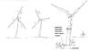 Cartoon: ouzounian (small) by ouzounian tagged energy,ouzounian,windmills,ecology,green