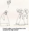 Cartoon: friendliness (small) by ouzounian tagged society,politness,friendliness,manners