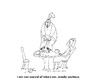 Cartoon: men and stuff (small) by ouzounian tagged mice,men,women,phobias,macho,dating