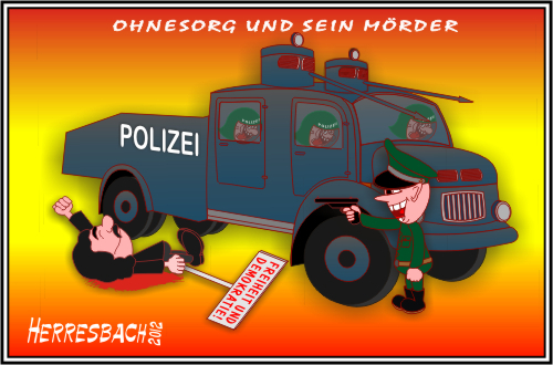 Cartoon: Cartoon 1388 (medium) by cartoonfuzzy tagged ohnesorg,benno,humourus,humoristico,globalization,cartoons,cartunes,caricature,caricatura,caricaturas,karikaturen,politik,political,herresbach,wahlen,freiheit,globalisierung,krieg,michel,deutscher,innenpolitik,aussenpolitik,cartoonfuzzy