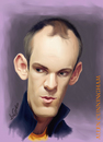 Cartoon: Allen Cunningham (small) by ilustraguga tagged digital,illustration,portrait,poker