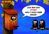 Cartoon: Ich bin ein Star (small) by AlterEgon tagged albird,vogel,freax,star,knetfiguren,knetfigurencartoon,dschungelcamp