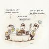 Cartoon: weinverkostung (small) by ms rainer tagged wein bier blind tischrunde