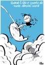 Cartoon: Nuvole (small) by beppebeppetti tagged nuvole,pioggia,malumore