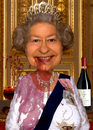 Cartoon: Royal Blunder (small) by RodneyPike tagged queen,elizabeth,caricature,illustration,rwpike,rodney,pike
