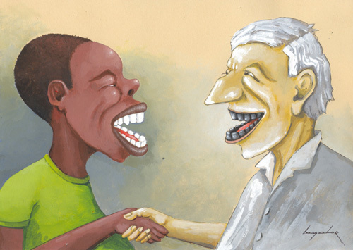 Cartoon: Rasism (medium) by luka tagged ras