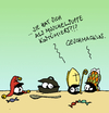 Cartoon: The Daily Mussel (small) by Pierre tagged muschel,miesmuschel,karneval,rosenmontag,kostüm