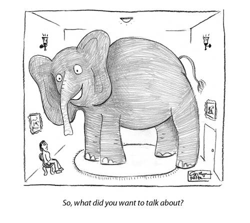 Cartoon: Cartoon 1 (medium) by a zillion dollars comics tagged elephant