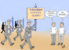 Cartoon: Job security... (small) by Vejo tagged trump,maga,usa,cartoonists,politicalcartoons